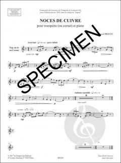 Noces de Cuivre von Pascal Proust 