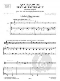 Quatre Contes de Charles Perrault von Claude-Henry Joubert 