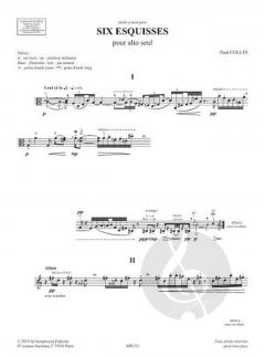 6 Esquisses von Paul Collin 