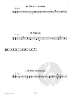 Cordes à vide (12 petites pièces) 