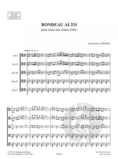 Rondeau Alto von Claude-Henry Joubert 