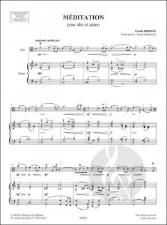 Meditation von Frank Bridge 