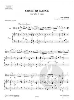 Country Dance von Frank Bridge 