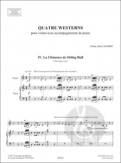 Quatre Westerns von Claude-Henry Joubert 