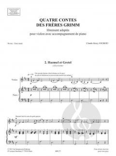 4 contes des frères Grimm 2. Haensel et Gretel 