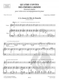 4 contes des frères Grimm 4 von Claude-Henry Joubert 