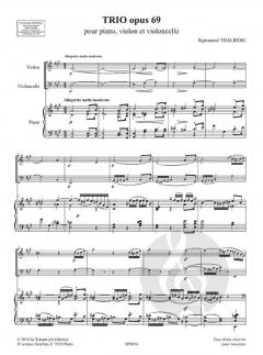 Trio op. 69 von Sigismund Thalberg 