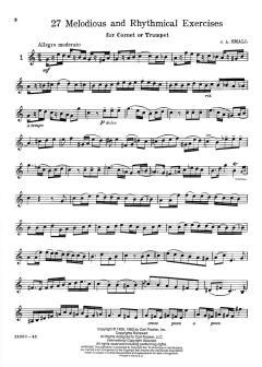 27 Melodious & Rhythmical Exercises von Allan Small 