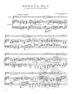 3 Sonatas op. 78, 100 & 108 von Johannes Brahms 