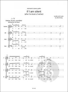 If I Am Silent von David Lang 