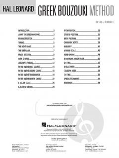 Hal Leonard Greek Bouzouki Method von Greg Herriges 