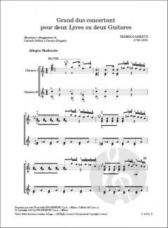 Gran duo concertant von Federico Moretti 