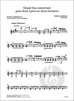 Gran duo concertant von Federico Moretti 