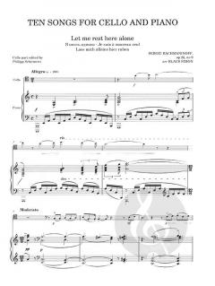 10 Songs for Cello and Piano  im Alle Noten Shop kaufen