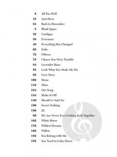 Taylor Swift Easy Piano Anthology - 2nd Edition 