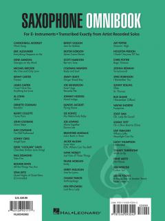 Saxophone Omnibook for E-Flat Instruments 