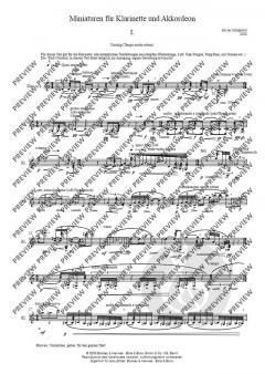 Miniaturen von Iris ter Schiphorst 