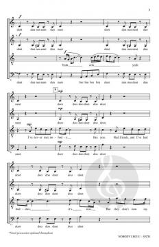 Nobody Like U (SATB) 