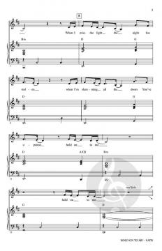 Hold On to Me (SATB) 