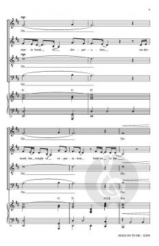 Hold On to Me (SATB) 