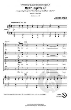 Music Inspires All von Rollo Dilworth 