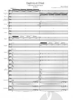 Daphnis et Chloé - Suite No. 2 (Partitur) 