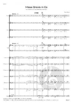 Missa Brevis in Es von Tobias Psaier 