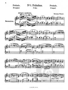 Präludien-Album Vol. 3 von Hermann Wenzel 