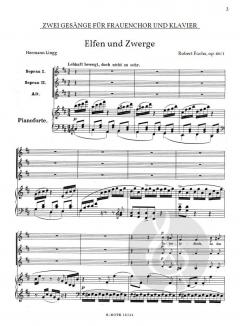 Zwei Gesänge op.66 von Robert Fuchs 