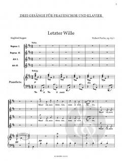 Drei Gesänge op.65 
