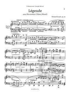 Legende für Harmonium-Celesta op.26 von Richard Kursch 