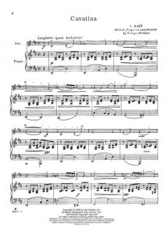 Cavatina von Joseph Joachim Raff 