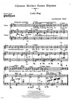 Chinese Mother Goose Rhymes von Crist Bainbridge 