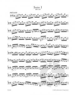 Suite 1 BWV 1007 von Johann Sebastian Bach 
