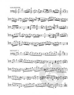 Suite 1 BWV 1007 von Johann Sebastian Bach 