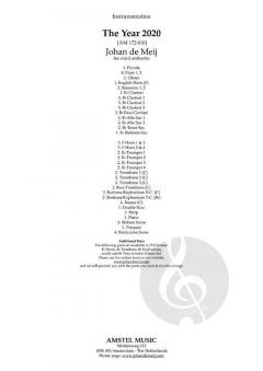 The Year 2020 von Johan de Meij 