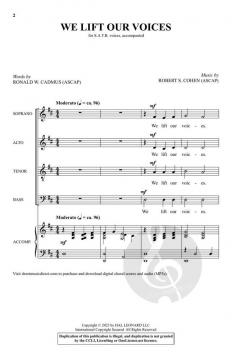 We Lift Our Voices von Robert S. Cohen 