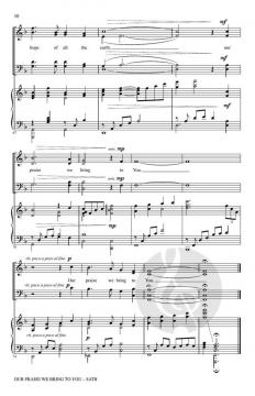 Our Praise We Bring to You 