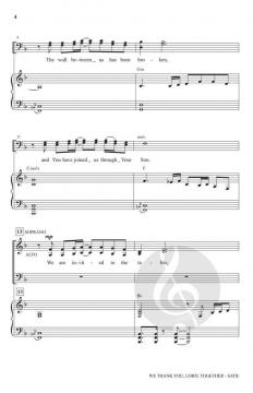 We Thank You, Lord, Together 