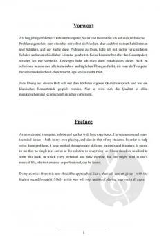 Tägliche und technische Übungen 