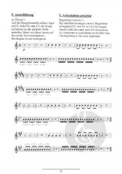 Tägliche und technische Übungen 