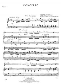 Konzert (1. Satz) von Leopold Mozart 