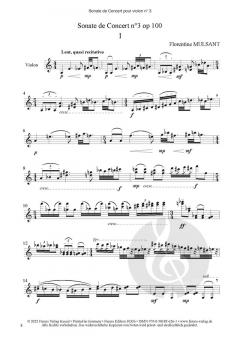 Sonate de Concert pour violon n° 3 
