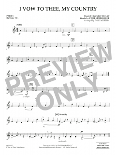 I Vow To Thee, My Country von Gustav Holst (Download) 