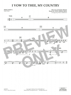 I Vow To Thee, My Country von Gustav Holst (Download) 