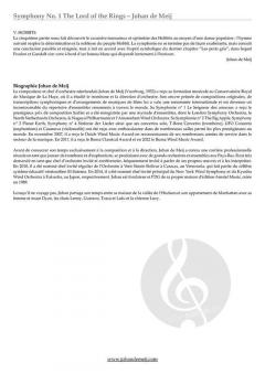 Symphony No. 1 The Lord of the Rings 
