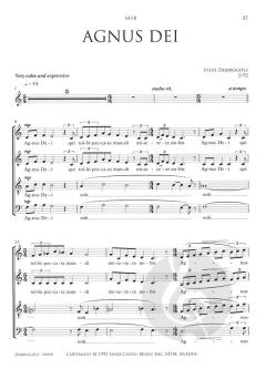 Mass (SATB) - chorus score 