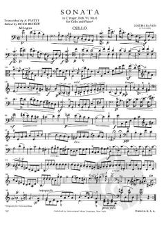 Sonata in C Major (Hob. VI, No. 6) von Joseph Haydn 