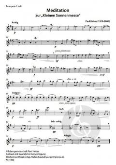 Meditation zur „Kleinen Sonnenmesse“ 