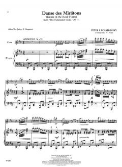 Tanz der Rohrflöten (Nussknacker-Suite op. 71 von Pjotr Iljitsch Tschaikowski im Alle Noten Shop kaufen